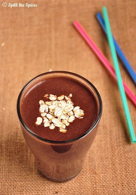 Chocolate Oatmeal Smoothie