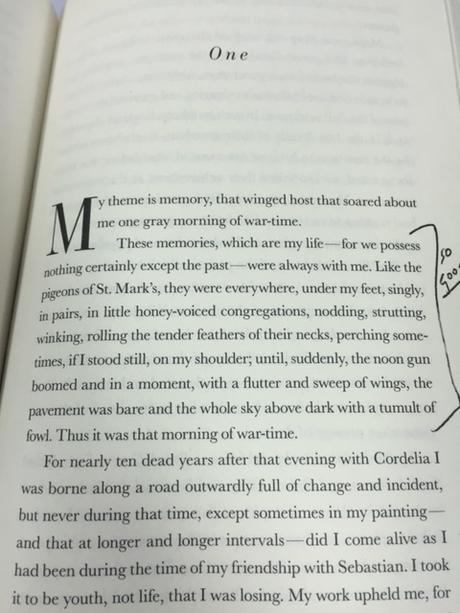 Evelyn Waugh Compares Memories To Pigeons brideshead passage