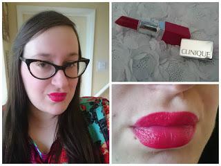 Clinique Cherry Pop lipstick