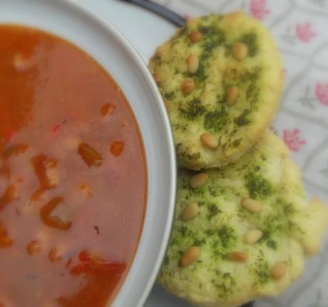 Mini Scone Foccaccia Breads