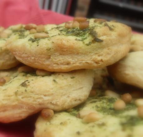 Mini Scone Foccaccia Breads