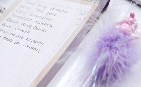 Lifestyle | The Joys of a To-Do List