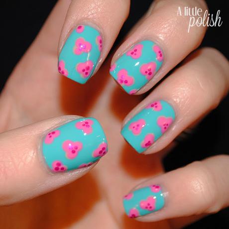 The Nail Challenge Collaborative Presents: Spring Flowers - Look 3