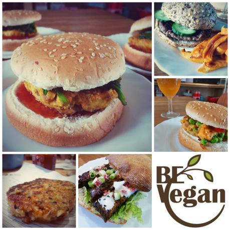 Vegan Burger Day Contest Collage
