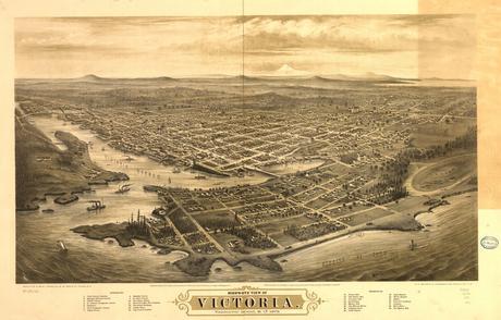 Bird's-eye view of Victoria