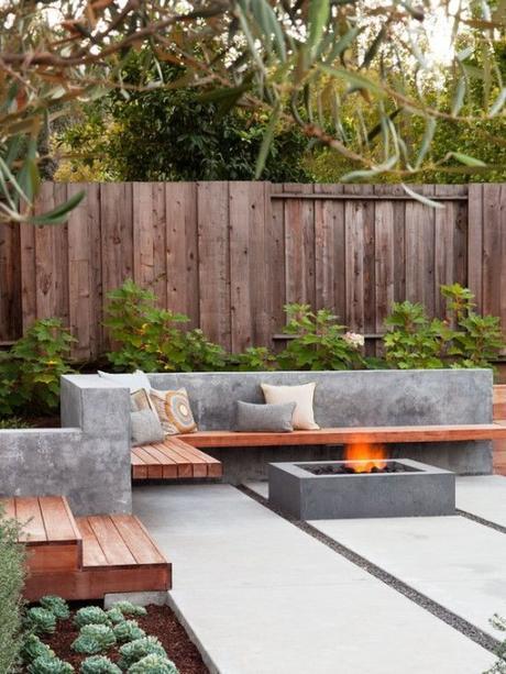 fire-pit-concrete-bench