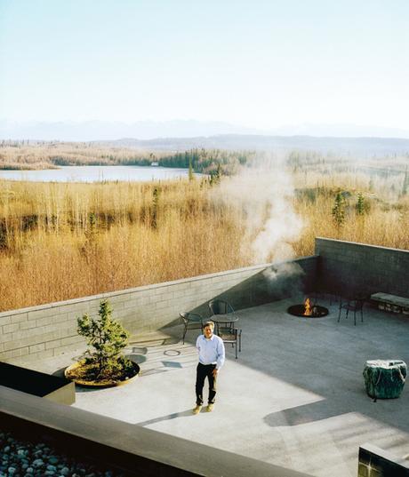 fire-pit-alaskan-l-shaped-cabin-photo-kamil-bialous-