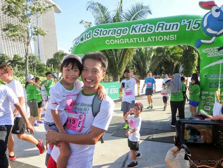 8 tips for taking part in family runs {Our Cold Storage Kids Run 2015 experience}