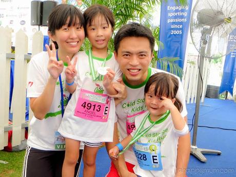 8 tips for taking part in family runs {Our Cold Storage Kids Run 2015 experience}