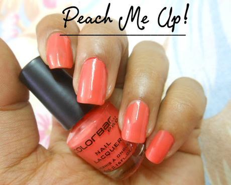 Colorbar Pro Mini Nail Lacquer : Peach Me Up