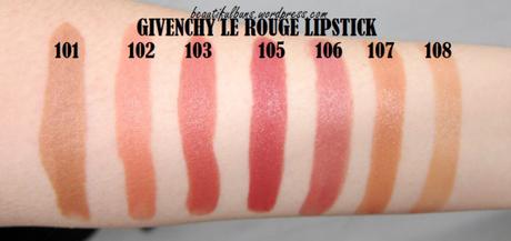 Givenchy Le Rouge lipstick (1)