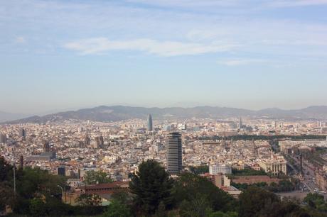 Barcelona - view from Montjuic 