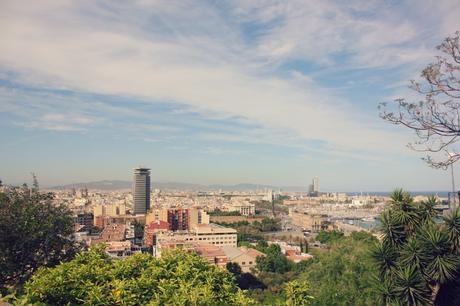 Barcelona View from Montjuic