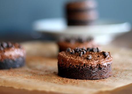 Frosted Chocolate Fudge Brownies