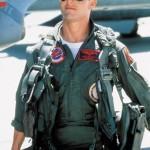 Tom Cruise en “Top-Gun” con sus Aviator Classic.