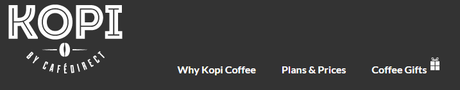 Kopi Coffee - Simple Navigation for SEO