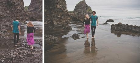 A chilled out engagement session on Piha Beach by CAPTURED by Keryn A chilled out engagement session on Piha Beach by CAPTURED by Keryn