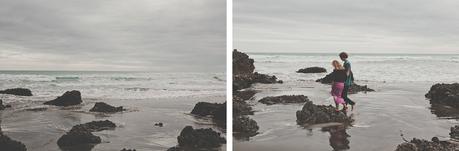 A chilled out engagement session on Piha Beach by CAPTURED by Keryn