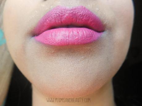 Chambor Powder Matte Lipstick #176 Pink Flamingo (Review)