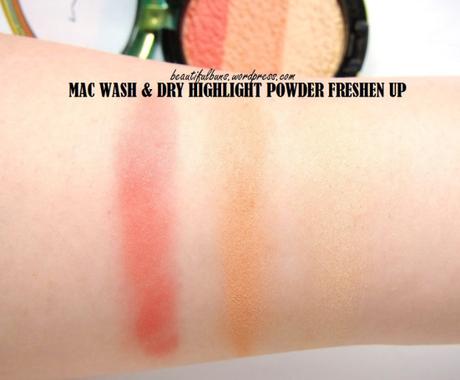 MAC Wash and Dry Highlight Powder Freshen Up (8)