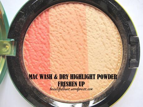 MAC Wash and Dry Highlight Powder Freshen Up (9)