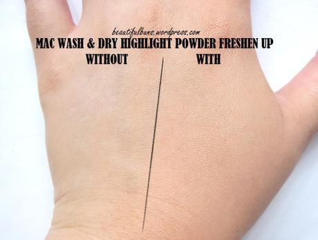 MAC Wash and Dry Highlight Powder Freshen Up (10)