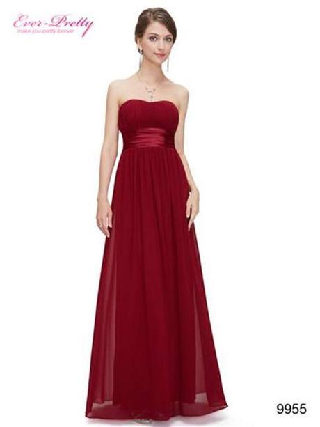 strapless dress gown 1