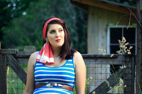 Stripes, headscarves, and thoughts on 