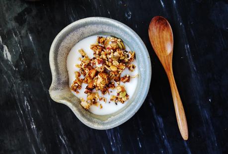 almond, caramel,homemade, buckwheat, granola, recipe, making buckwheat granola at home, refined sugar free, Copyright aldentegourmet blog, Copyright Aldyth Moyla Photography