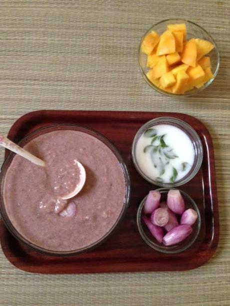 Ragi Ambli or Ragi Koozh for Moms and Mom To Bes