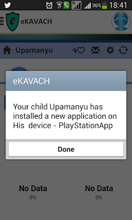 An App to secure your Child- eKAVACH A Review