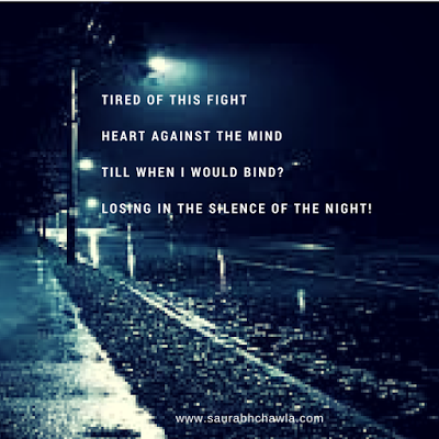 In the silence of the night