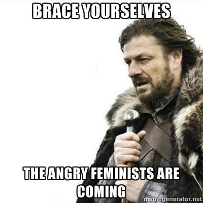 angry feminist