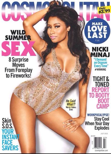 Nicki Covers July Issue Of Cosmo