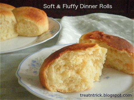 Soft & Fluffy Dinner Rolls