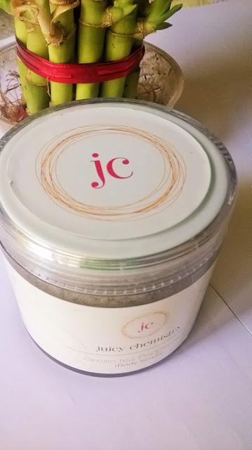Juicy Chemistry Green Tea Peppermint Body Scrub Review