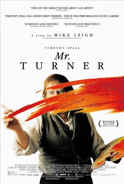 178. British director and screenplay writer Mike Leigh’s “Mr Turner” (2014) based on his own original screenplay: A cinematic canvas providing perspective and colour to the mind and soul of one of England’s finest painters