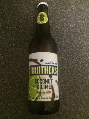 Today's Review: Brothers Coconut & Lime Cider