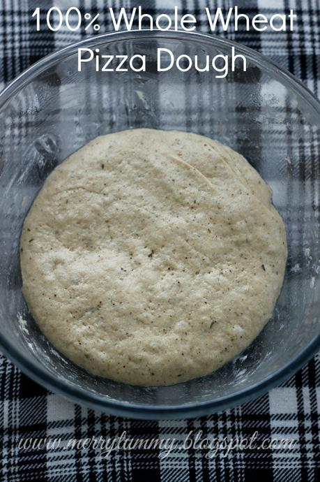 100% Whole Wheat Pizza Dough: Thin Crust: Indian Atta