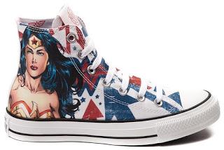 Shoe of the Day | Converse All Star Wonder Woman Sneakers - Paperblog