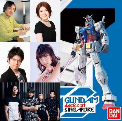 Meet Kunio Okawara and Gundam Seiyuu-s At Gundam Docks At Singapore Happening In June