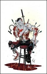 Book of Death: The Fall of Bloodshot #1 Cover - Fowler Variant