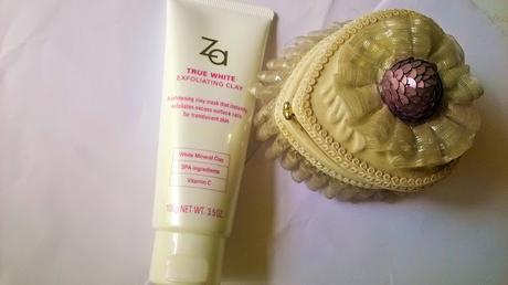 Za True White Exfoliating Clay Review