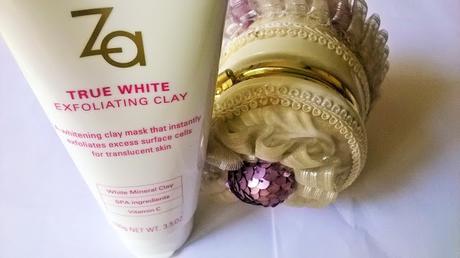 Za True White Exfoliating Clay Review