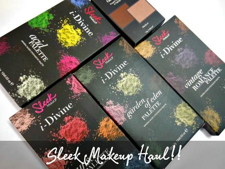 Sleek Acid I-Divine Eyeshadow Palette Swatches