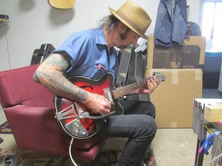 Sturgis Nikides and his restored 60's Imperial