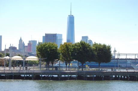 Hudson River Park 'Pier 45', New York, USA - Trees Planted on Pier