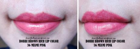 Bobbi Brown Rich Lip Color Miami Pink (4)