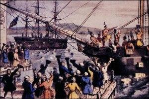 1773, the Boston Tea Party