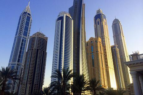 Dubai Marina, skyline